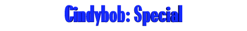 Cindybob font