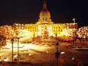Alberta Legislature at Christmas, Edmonton